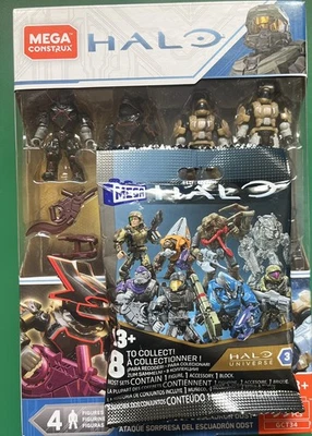 Halo Mega Construx Set #GCT34 ODST SQUAD AMBUSH New Sealed + Infinite Blind Bag - Image 1 of 4