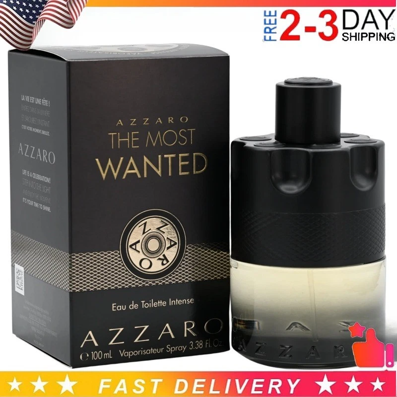 The Most Wanted by Azzaro cologne for men EDT intense 3.3 / 3.4 oz