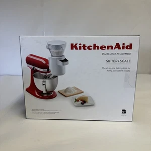 KitchenAid All-in-One Sieb Waage Standmixer Aufsatz (KSMSFTA) Neu Versiegelt - Bild 1 von 5