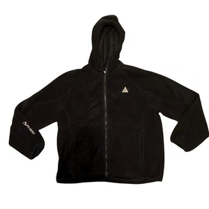 Nike ACG Polartec Wolf Tree Full Zip Black Hoodie Mens Size Large HJ2460-010 - Picture 1 of 6