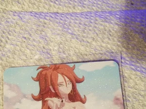 Android 21 Dragon Ball Z Super Waifu Anime Card ACG Goddess Holo - Picture 1 of 2