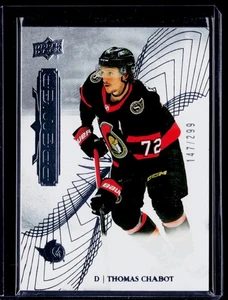 2022-23 Upper Deck Premier Thomas Chabot Base 85 Ottawa Senators - Picture 1 of 2