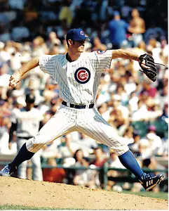 Foto 8x10 Baseball, Mark Prior, Chicago Cubs, #1 maglia home, gioco azione - Foto 1 di 1