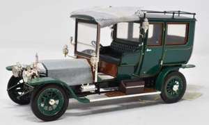 Franklin Mint 1:24 Rolls Royce Silver Ghost Briggs 1907. Modellino auto DieCast. Confezione Originale - Foto 1 di 7