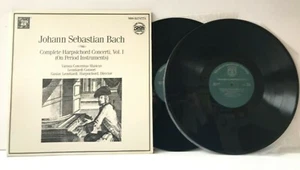 Johann Sebastian Bach Complete Harpsichord Concerti 2 LP Masterdisk DMM Record - Foto 1 di 4