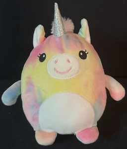 "Hobby Lobby Look a Like Malvaviscos Tie-Dye Arco Iris Unicornio 7,5" - Imagen 1 de 3