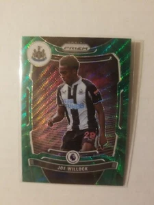 Joe Willock 2021-22 Panini Prizm Premier League Soccer Card #37 Green wave - Picture 1 of 2