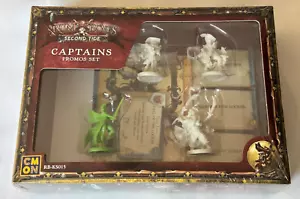 Rum & Bones: Second Tide ~ Captains Promos Set New/Sealed Kickstarter Exclusive - Picture 1 of 2
