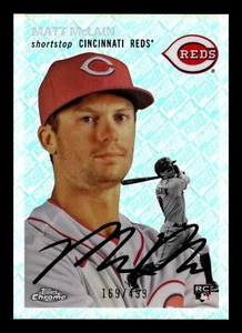 2023 TOPPS CHROME PLATINUM MATT MCLAIN TOPPS REFRACTOR /499 REDS RC #307 - Picture 1 of 2