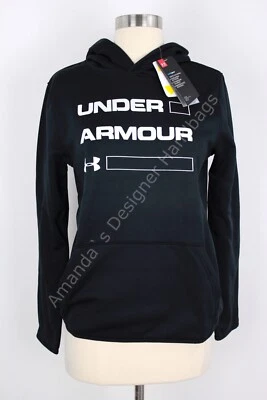 NWT UNDER ARMOUR BOYS' ARMOUR FLEECE GARCONS HOODIE - XL $40  - Image 1 of 3
