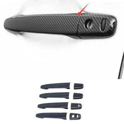 Cubierta de manija de puerta exterior para Mitsubishi Outlander Sport ASX RVR 2013-2020 Foto 1 de 3