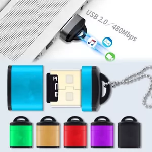 Memory Card Reader Adapter High Speed USB 2.0 Reader for Micro SD SDHC SDXC TF ❥ - Picture 1 of 12