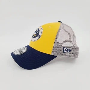 New Era LA Galaxy MLS Los Angeles 9Forty Cotton Mesh Snapback Hat Cap NEW - Picture 1 of 9