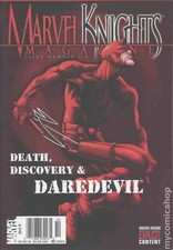 Marvel Knights Magazine #6 FN 2001 Stock Image