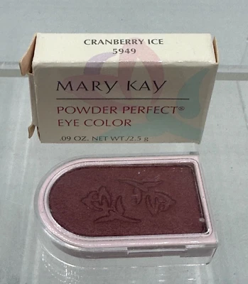 Pó Mary Kay cor perfeita para os olhos gelo cranberry 5949 novo - Imagem 1 de 4