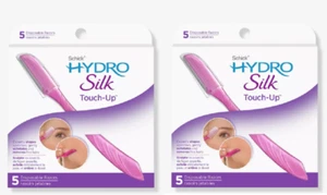 Schick Hydro Silk Touch-Up Disposable Razors for Eyebrows & Fine Hair, 10 Count - Picture 1 of 1
