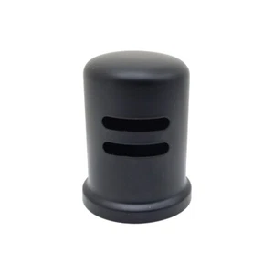 Kitchen Dishwasher Air Gap Cap (Flanged) - Oil Rubbed Bronze (ORB) Finish Brass - Foto 1 di 2