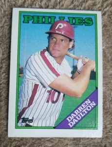 1988 Topps #468 Darren Daulton - Philadelphia Phillies - Picture 1 of 2