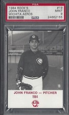 1984 Rock's Wichita Aeros #19, John Franco, PSA 9