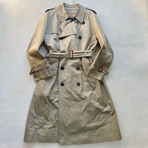 Burberry London Trench coat con fodera in misto cashmere kaki limited dal GIAPPONE