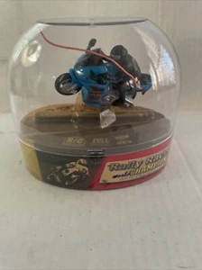Rally Racers World Champion Mini RC 27MHz Motorcycle - NEW VINTAGE Charge N Go - Picture 1 of 11