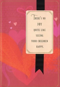 Loving VALENTINE'S DAY Card FOR SON OR DAUGHTER & SPOUSE by Hallmark + Envelope - Picture 1 of 5