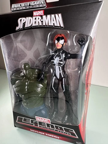 Marvel Legends Spider-Girl Anya Skyline Sirens Ultimate Green Goblin BAF figure Cover
