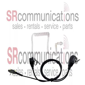 Two wire Surveillance PTT headset Icom F11 F21 F24 F14 F4011 F3011 F3001 F4001 - Picture 1 of 1