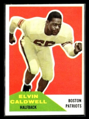 1960 Fleer #120 Elvin Caldwell - EX/NM Set Break! RC - Image 1 of 2