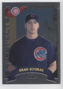 2002 Topps Chrome Traded & Rookies Brad Bouras #T246 Rookie RC