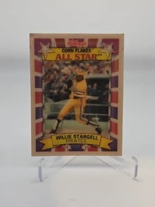 1992 Kellogg's Corn Flakes All Star Sportflics Card Willie Stargell #1 - Picture 1 of 2