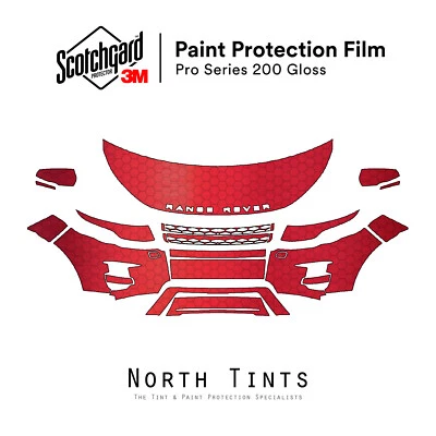 Range Rover Evoque 2012-2015 3M PRO Series PreCut Paint Protection Clear Bra PPF - Image 1 of 4