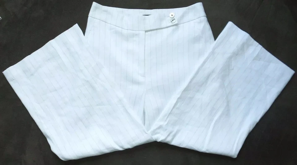 Белый дом черный рынок мягкий драпировки пляж в полоску кюлоты размер 6 новый с Ярлыками - Изображение 1 из 1