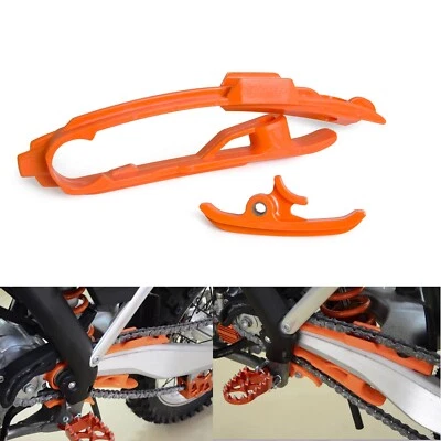 Plastic Chain Slider Guide Swingarm Guard For KTM 250 350 450 SX XC SXF XCF SMR - Image 1 of 4