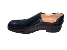 NXT Italy Collection Mens Comfort Upper Leather Wide Shoes Black #N644