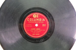 Billie Holiday - COLUMBIA 38044 - Gloomy Sunday & Night And Day - Picture 1 of 2