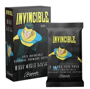 2025 Invincible Season 1 Keepsake Premiere Blaster Box (8 Packs) - Picture 1 of 1