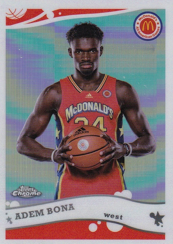 2022 Topps Chrome McDonald's 2006 All-American Insert #2K6-22 ADEM BONA - Image 1 of 1