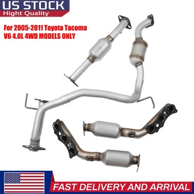 Genuine OE Catalytic Converter Fit 2005 2006 2007-2011 Toyota Tacoma V6 4.0L 4WD Foto 1 de 4