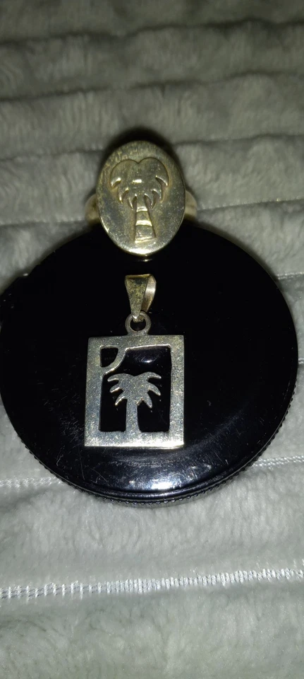 Sterling Silver Ring And Pendant Set - Image 1 of 1