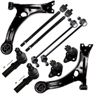 Front Ball Joint Sway Bar Control Arm Tie Rod For Toyota Corolla 2009 2010-2013 - Imagem 1 de 4