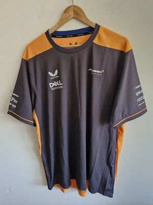 McLaren Papaya tee xl 44 chest Replica Set Up Castore McLaren F1 Lando Norris - Image 1 of 4