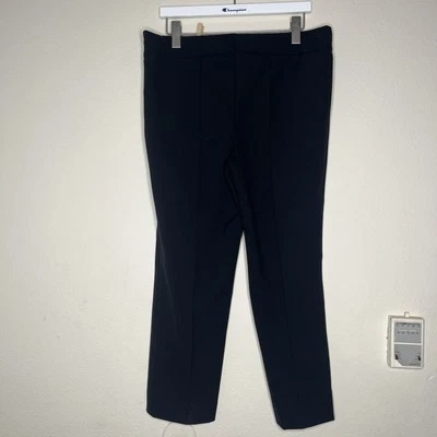 Escada черный тянуть на стороне молнии черный тихий роскошь капсулы брюки размер 42 - Изображение 1 из 4