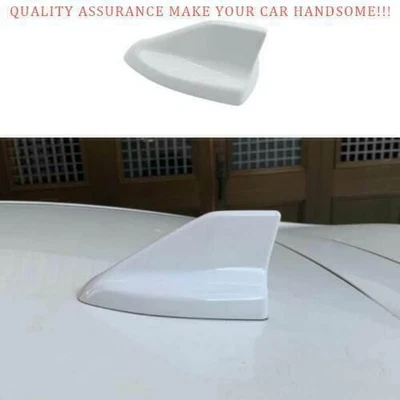 Cubierta de receptor de antena de aleta de tiburón blanca pintura para Ford Focus 2012-2018 1 pieza Foto 1 de 4