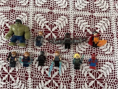 Lego Marvel Avengers Minifigure Collection Lot Of 10 - Image 1 of 4