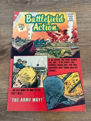Battlefield Action # 43 FN- Charlton Silver Age Comic Book War Series 1 J355 - Image 1 of 2