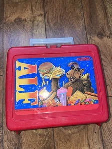 Fiambrera ALF roja marca termo vintage 1987 comida aperitivos Alien Productions - Imagen 1 de 3