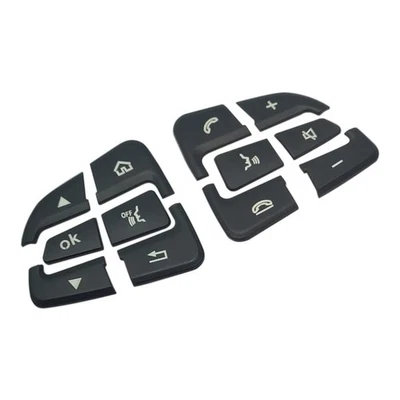 Steering Wheel Button Black Trim For Mercedes Benz GLC C Class W205 2015-2018 - Image 1 of 4