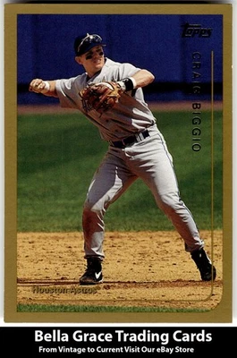 Topps Craig Biggio #325 1999 Houston Astros MLB béisbol Foto 1 de 2