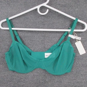 Sujetador Aerie Smoothez para mujer 34D transparente balconette sujetador con aros malla verde - Imagen 1 de 10